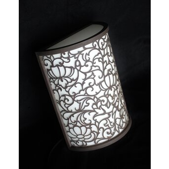 唐草紋 壁付照明カバー　A1905Y 