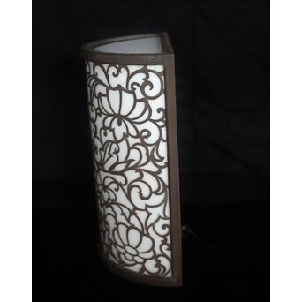 唐草紋 壁付照明カバー　A1905Y 