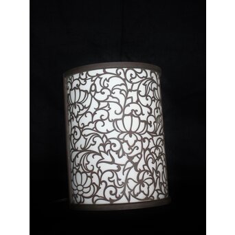 唐草紋 壁付照明カバー　A1905Y 