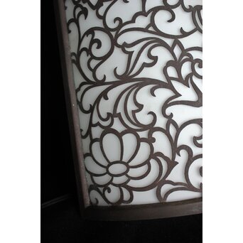 唐草紋 壁付照明カバー　A1905Y 