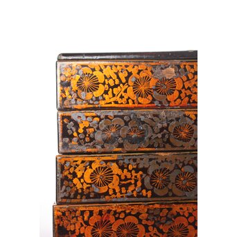 唐物風 重硯/経箱　Q032 