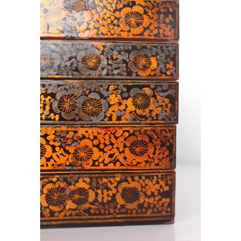 唐物風 重硯/経箱　Q032 