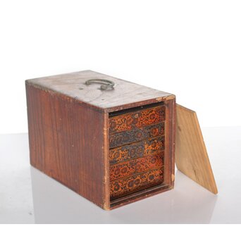 唐物風 重硯/経箱　Q032 