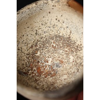 桃山唐津 藁灰釉ぐい呑み　P084 