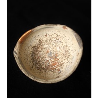 桃山唐津 藁灰釉ぐい呑み　P084 