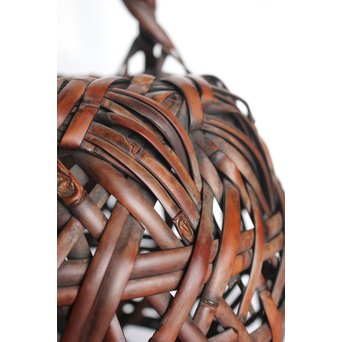 二世 田辺竹雲斎 竹籠　U050 