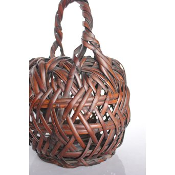 二世 田辺竹雲斎 竹籠　U050 