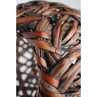 二世 田辺竹雲斎 竹籠　U050 