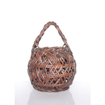 二世 田辺竹雲斎 竹籠　U050