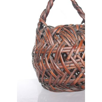 二世 田辺竹雲斎 竹籠　U050 