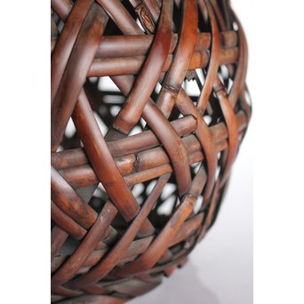 二世 田辺竹雲斎 竹籠　U050 