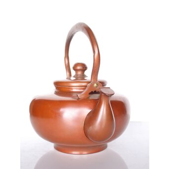 正一/正弌堂 銅鎚起昭和型水注　M073 