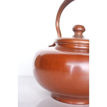 正一/正弌堂 銅鎚起昭和型水注　M073 