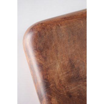 桑地行李蓋莨盆/煎茶盆　X076 