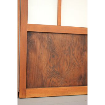 四君子 白ガラス装飾のガラス戸 2枚1組　GD1195YD 