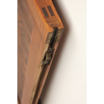 四君子 白ガラス装飾のガラス戸 2枚1組　GD1195YD 