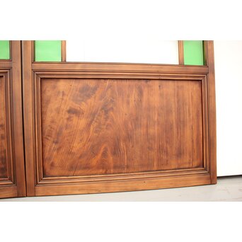 緑色ガラスの建具 2枚1組　GD1196YD 