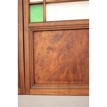 緑色ガラスの建具 2枚1組　GD1196YD 