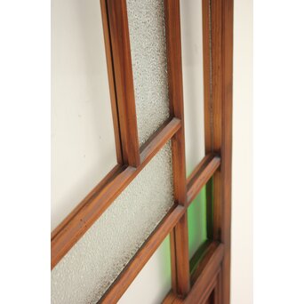 緑色ガラスの建具 2枚1組　GD1196YD 