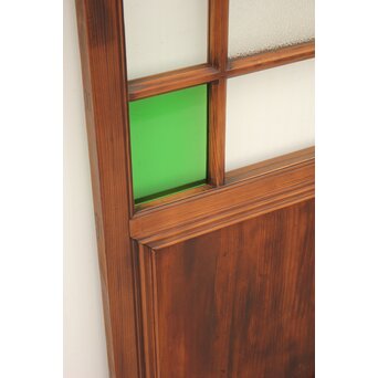緑色ガラスの建具 2枚1組　GD1196YD 