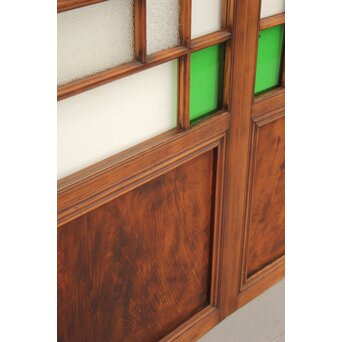 緑色ガラスの建具 2枚1組　GD1196YD 