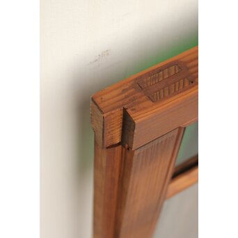 緑色ガラスの建具 2枚1組　GD1196YD 