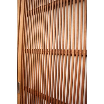 素朴な格子戸 4枚1組　L948 