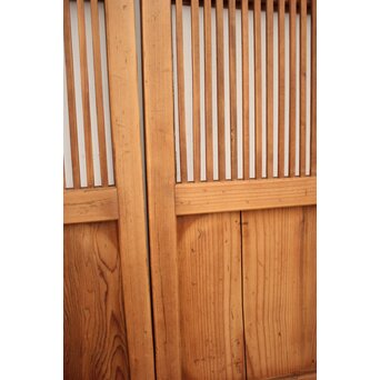 素朴な格子戸 4枚1組　L948 