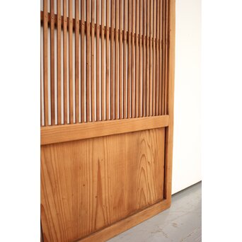 素朴な格子戸 4枚1組　L948 