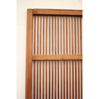 素朴な格子戸 4枚1組　L948 