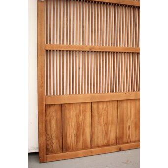 素朴な格子戸 4枚1組　L948 