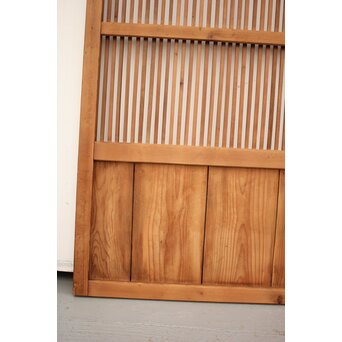 素朴な格子戸 4枚1組　L948 