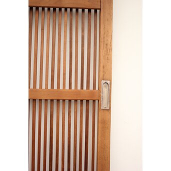 素朴な格子戸 4枚1組　L948 