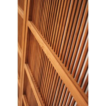 素朴な格子戸 4枚1組　L948 