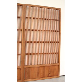 素朴な格子戸 4枚1組　L948 