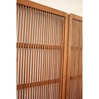 素朴な格子戸 4枚1組　L948 