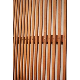 素朴な格子戸 4枚1組　L948 