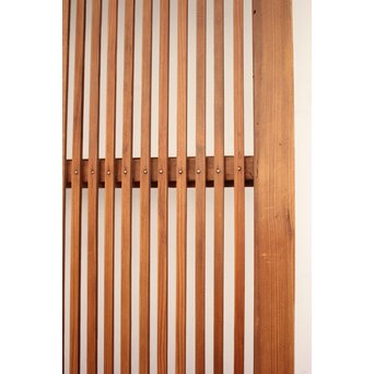 素朴な格子戸 4枚1組　L948 