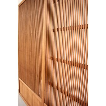 素朴な格子戸 4枚1組　L948 