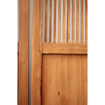 素朴な格子戸 4枚1組　L948 