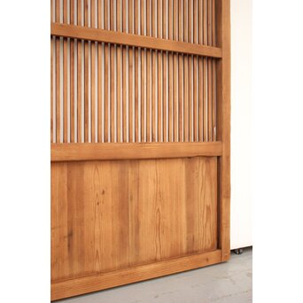 素朴な格子戸 4枚1組　L948 