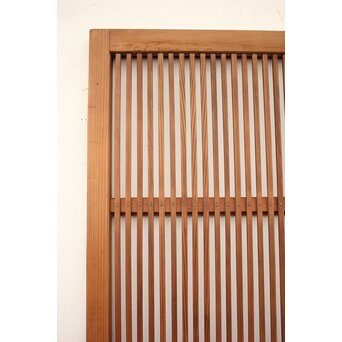 素朴な格子戸 4枚1組　L948 