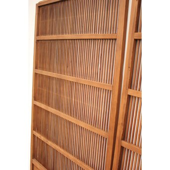 素朴な格子戸 4枚1組　L948 