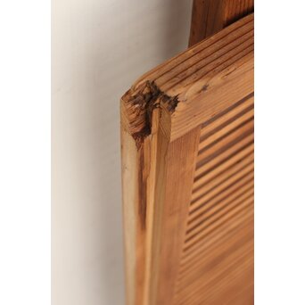 素朴な格子戸 4枚1組　L948 