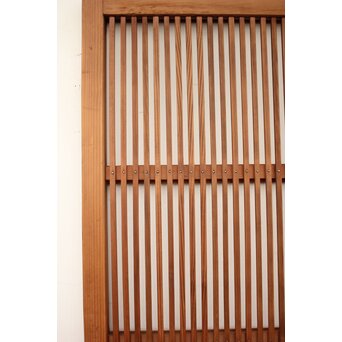 素朴な格子戸 4枚1組　L948 
