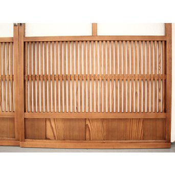 腐食ガラスの格子戸 L949 