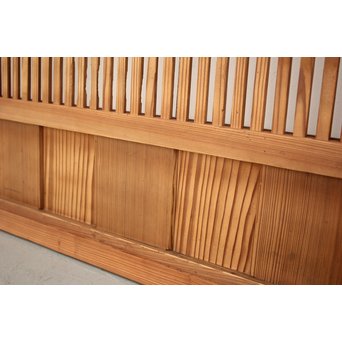 腐食ガラスの格子戸 L949 