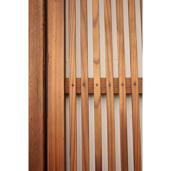 腐食ガラスの格子戸 L949 