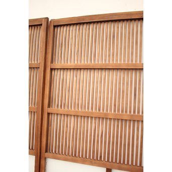 腐食ガラスの格子戸 L949 