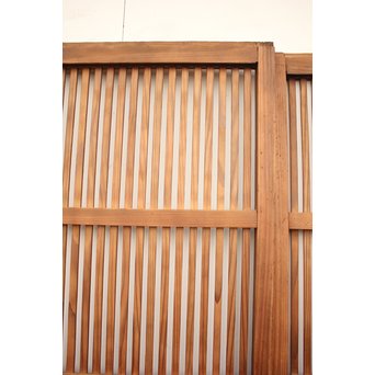 腐食ガラスの格子戸 L949 